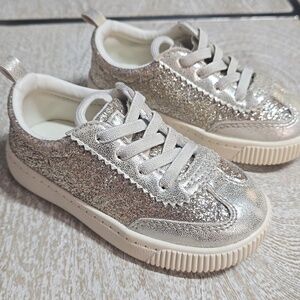 Carters Gold Sparkle Sneakers